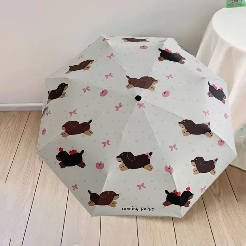 Dog Pattern Folding Umbrella Automatic/Manual Cartoon Sun Protection Umbrella Tri-folded Umbrella UV Protection
Dog Pattern Folding Umbrella Automatic/Manual Cartoon Sun Protection Umbrella Tri-folded Umbrella UV Protection