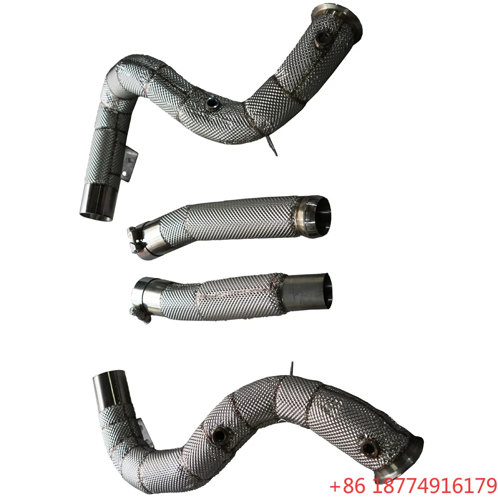 OEM Factory Customized Free Flow Exhaust Downpipe for GT R C190 4.0T DownPipe With Heatshield
OEM Factory Customized Free Flow Exhaust Downpipe for GT R C190 4.0T DownPipe With Heatshield