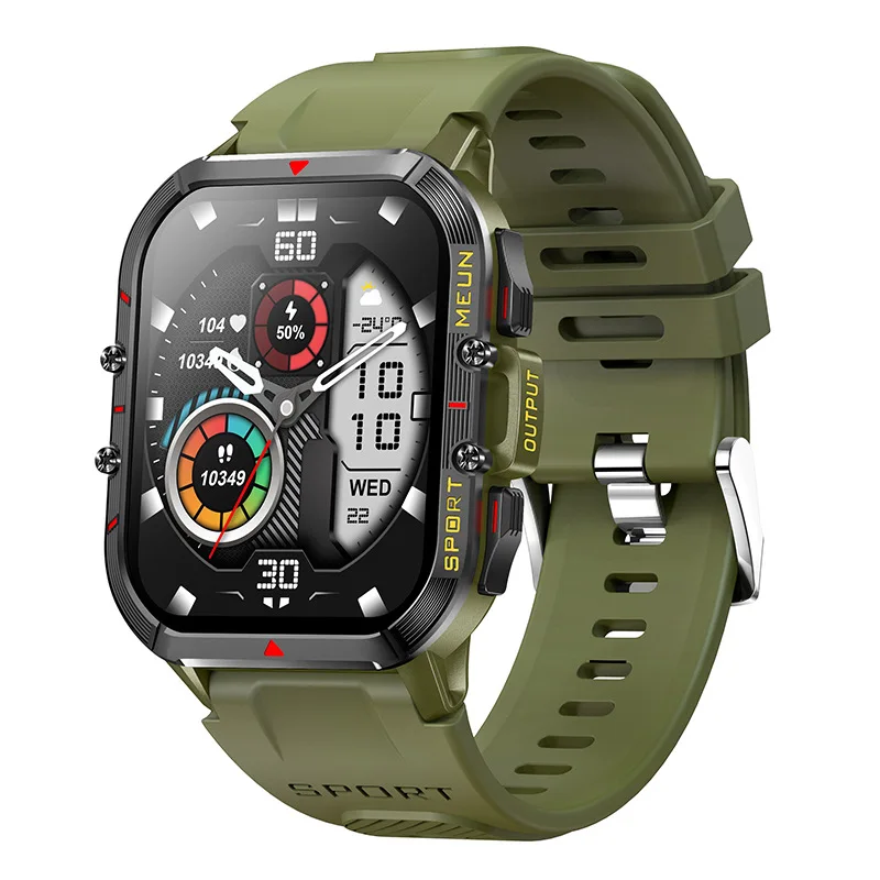 2023 New Military Smart Watch Waterproof Outdoor Smartwatch Fitness Tracker Bluetooth Call 400mAH Battery Sports Watches or Men
2023 New Military Smart Watch Waterproof Outdoor Smartwatch Fitness Tracker Bluetooth Call 400mAH Battery Sports Watches or Men