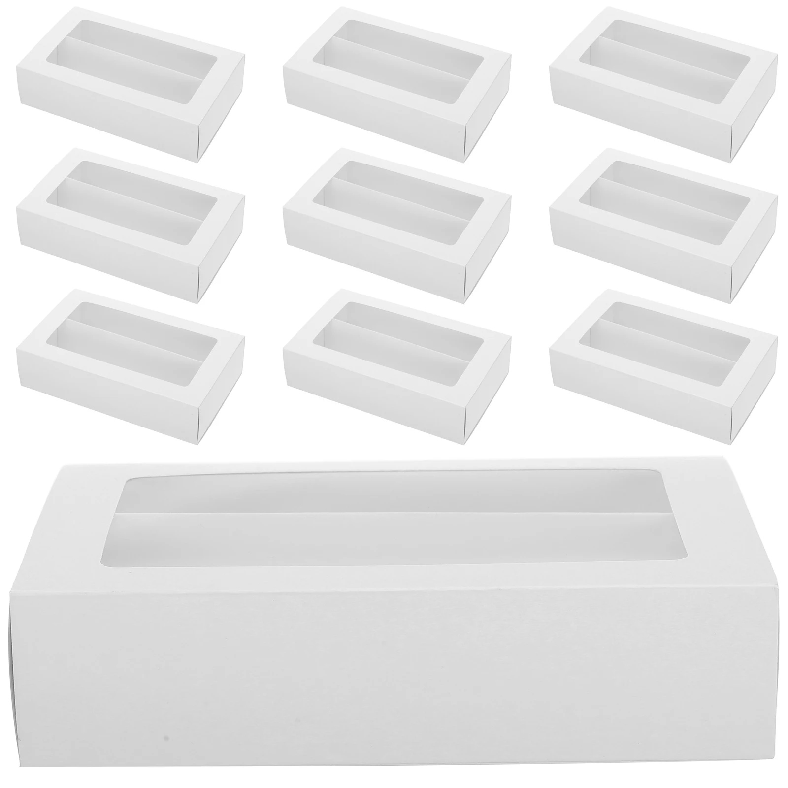 10pcs Dessert Large Cookie Boxes Clear Window Macaron Container Truffle Macaron Baking Supplies Packaging
10pcs Dessert Large Cookie Boxes Clear Window Macaron Container Truffle Macaron Baking Supplies Packaging