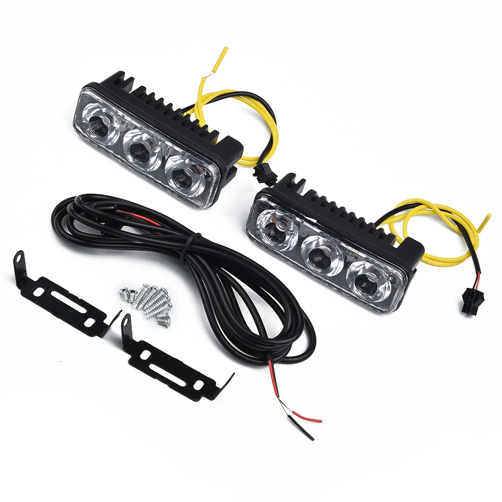 2Pcs Daytime Running Lights Accessories Auto Car Fog Front Lamp Parts Replacement Set Super Bright Turn Signal Practical
2Pcs Daytime Running Lights Accessories Auto Car Fog Front Lamp Parts Replacement Set Super Bright Turn Signal Practical