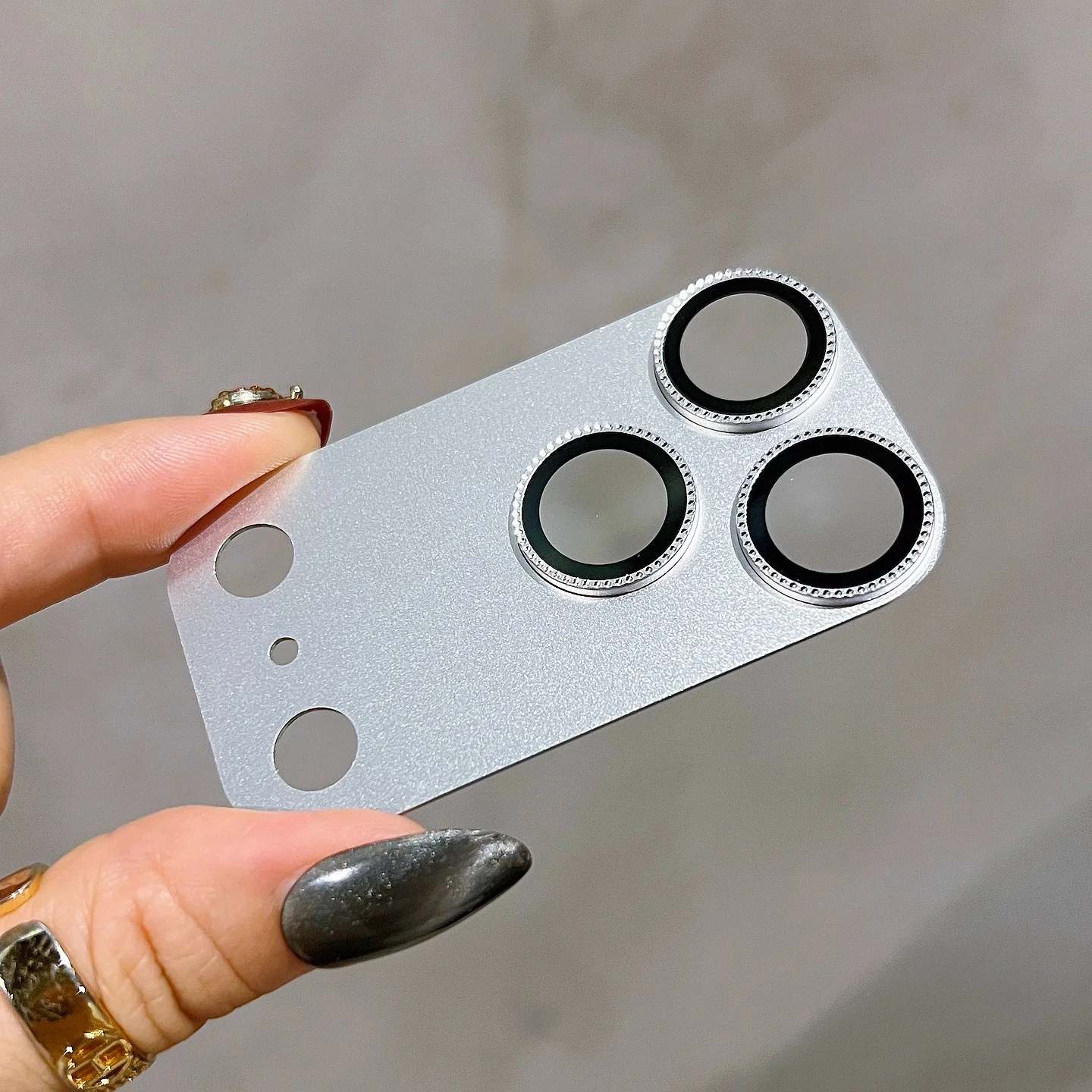1PCS For Iphone 17ProMax Iphone17 Pro Aluminum Alloy Glass Camera Protectors Metal Ring Back Sticker Lens Protective Film 1PCS For Iphone 17ProMax Iphone17 Pro Aluminum Alloy Glass Camera Protectors Metal Ring Back Sticker Lens Protective Film