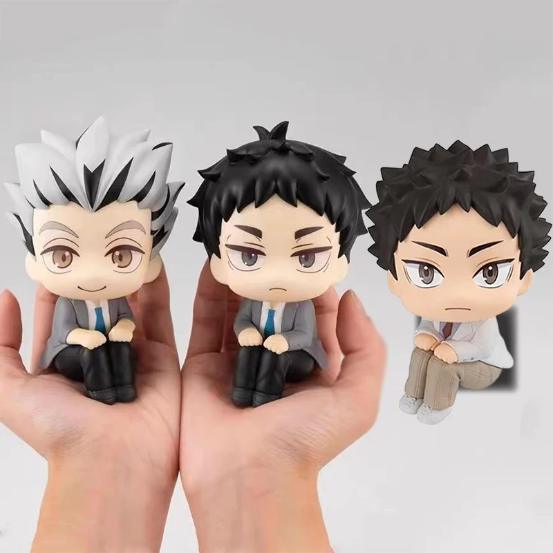 10cm Cute Haikyuu Akaashi Keiji Figurines Bokuto Look Up Figure Iwaizumi Hajime Figure Sitting Toys Anime PVC Collection Model
10cm Cute Haikyuu Akaashi Keiji Figurines Bokuto Look Up Figure Iwaizumi Hajime Figure Sitting Toys Anime PVC Collection Model