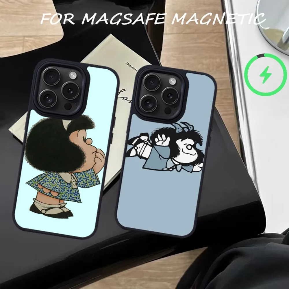 Mafalda Cartoon Phone Case For iPhone 15 14 13 12 11 Pro Max Plus Magnetic for Macsafe Cases Cover
Mafalda Cartoon Phone Case For iPhone 15 14 13 12 11 Pro Max Plus Magnetic for Macsafe Cases Cover