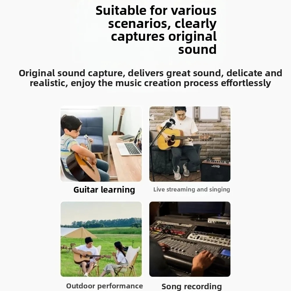 12-Hole Design Acoustic Guitar Pickup Tone Knobs Clip-On Style Guitar Transducer Adjustable Volume Enhanced Sound
12-Hole Design Acoustic Guitar Pickup Tone Knobs Clip-On Style Guitar Transducer Adjustable Volume Enhanced Sound