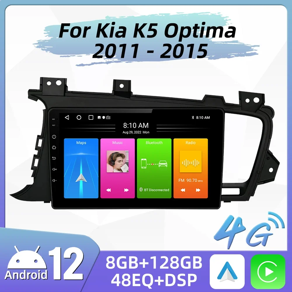 Автомагнитола для Kia K5 Optima 2011-2015, 2 Din, автомобильный мультимедийный плеер на Android, Wi-Fi, GPS-навигация, Авторадио с сенсорным экраном для Carplay
Автомагнитола для Kia K5 Optima 2011-2015, 2 Din, автомобильный мультимедийный плеер на Android, Wi-Fi, GPS-навигация, Авторадио с сенсорным экраном для Carplay