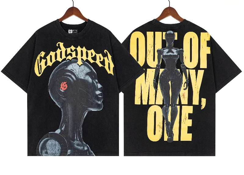 European and American fashion short-sleeved 2025 spring and summer new skeleton man high street men same loose T-shirt for women
European and American fashion short-sleeved 2025 spring and summer new skeleton man high street men same loose T-shirt for women