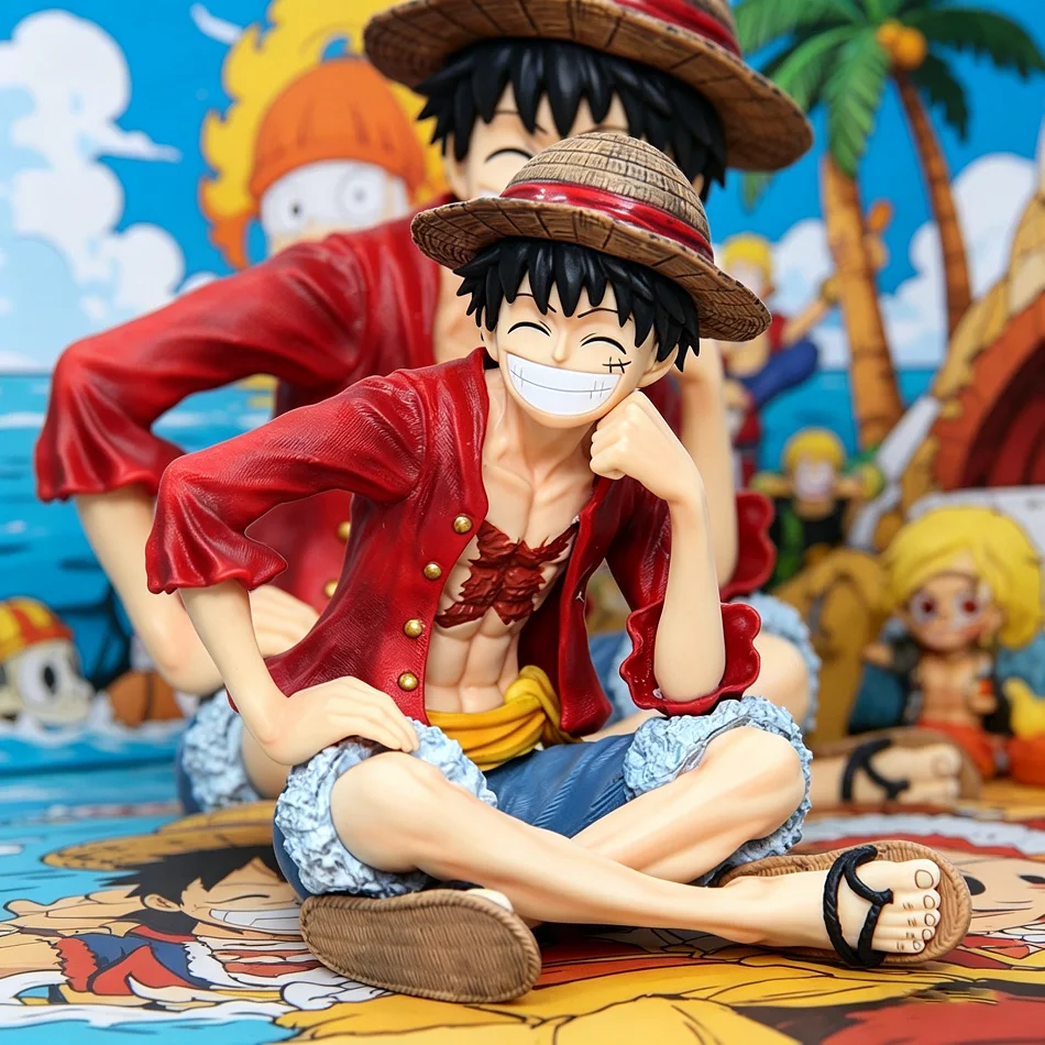 13CM Anime One Piece Monkey D Luffy PVC Action Figures Model Anime Cartoon Model Toy oys ForChristmas Gift Birthday GiftOrnament
13CM Anime One Piece Monkey D Luffy PVC Action Figures Model Anime Cartoon Model Toy oys ForChristmas Gift Birthday GiftOrnament