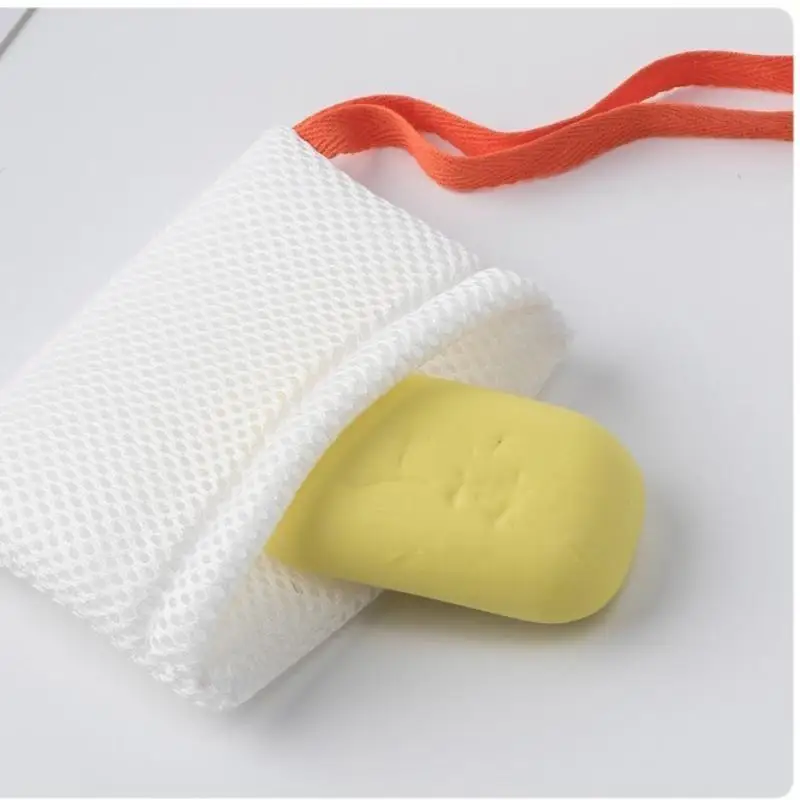 Double-Sided Oval Soap Bag Bathroom Mesh Soap Pocket Body Exfoliating Scrubber Sponges Bath Cleansing Foaming Net With Lanyard
Double-Sided Oval Soap Bag Bathroom Mesh Soap Pocket Body Exfoliating Scrubber Sponges Bath Cleansing Foaming Net With Lanyard