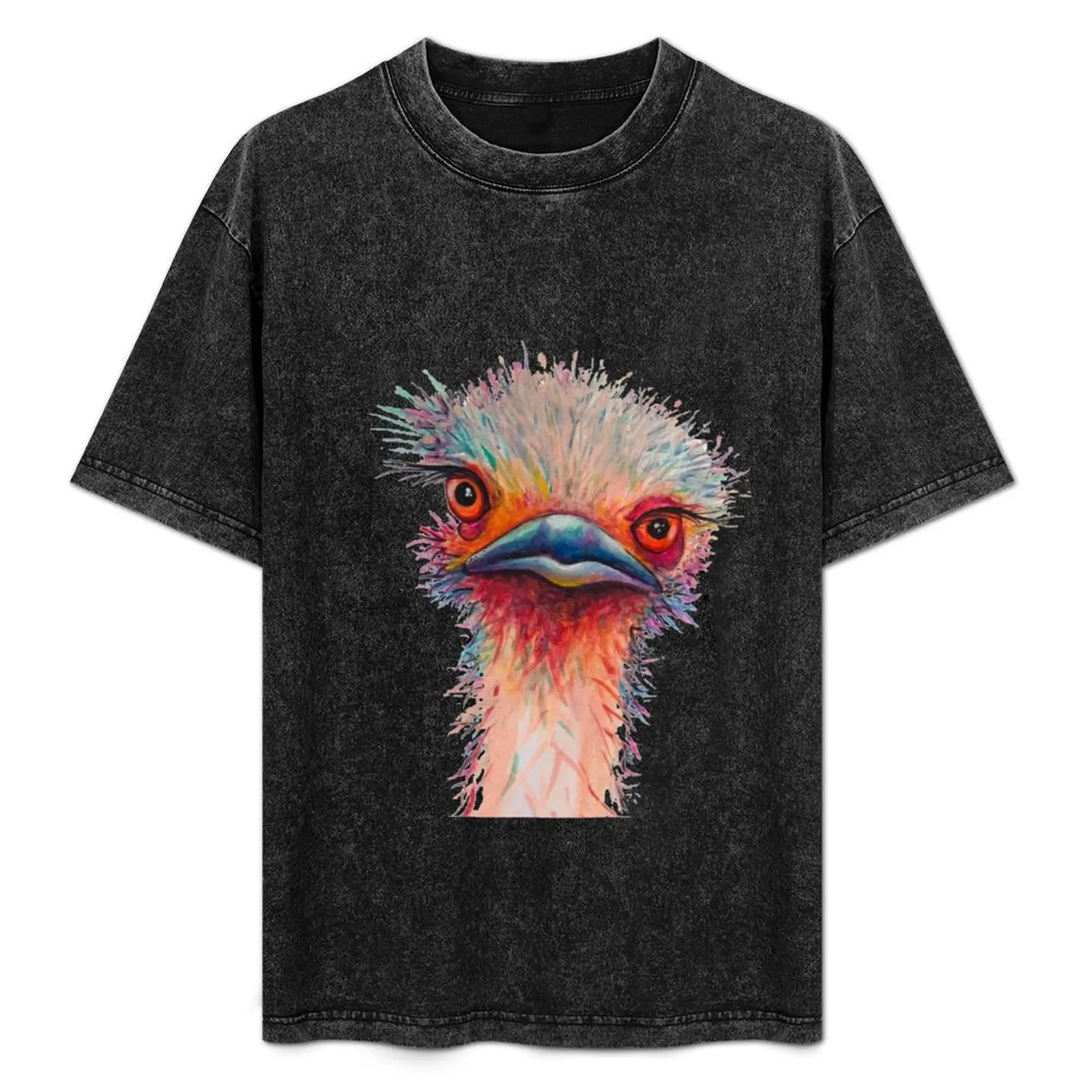 Ostrich T-Shirt Gym Exercise Short Sleeve T-Shirt
Ostrich T-Shirt Gym Exercise Short Sleeve T-Shirt