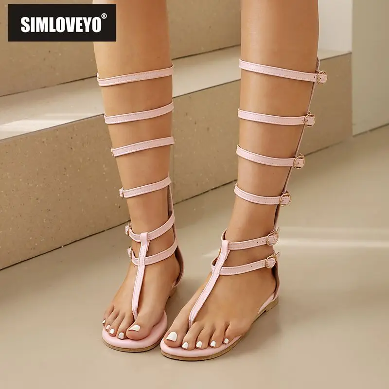 Женские белые сандалии SIMLOVEYO с ремешком на пальцах, на плоской подошве, с молнией и пряжками, Т-образный ремешок, большие размеры 46, 47, 48, в римском стиле, мягкие повседневные туфли
Женские белые сандалии SIMLOVEYO с ремешком на пальцах, на плоской подошве, с молнией и пряжками, Т-образный ремешок, большие размеры 46, 47, 48, в римском стиле, мягкие повседневные туфли