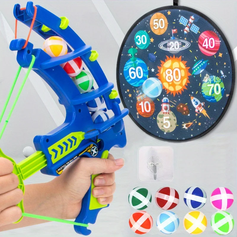 Large Dart Board for Kids, Kids Double-Sided Dart Board with Sticky Balls and Darts, Indoor/Outdoor Fun Party Play Game Toys
Large Dart Board for Kids, Kids Double-Sided Dart Board with Sticky Balls and Darts, Indoor/Outdoor Fun Party Play Game Toys