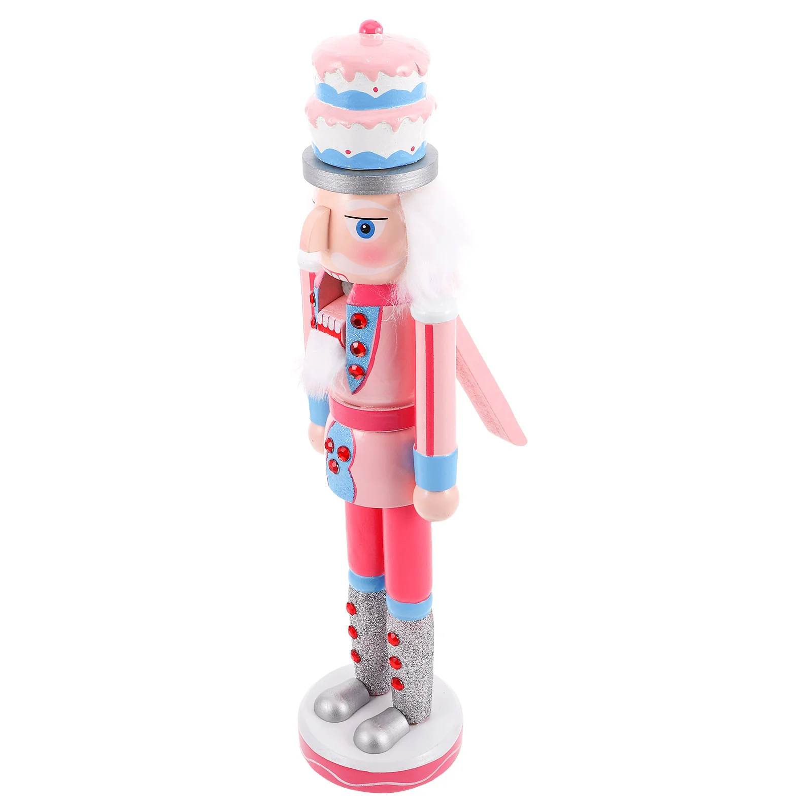 Christmas Nutcracker Soldier Wooden Decor 35CM Premium Wood Figurine for Home Hotel Xmas Party Tabletop Adornment Photo Prop
Christmas Nutcracker Soldier Wooden Decor 35CM Premium Wood Figurine for Home Hotel Xmas Party Tabletop Adornment Photo Prop