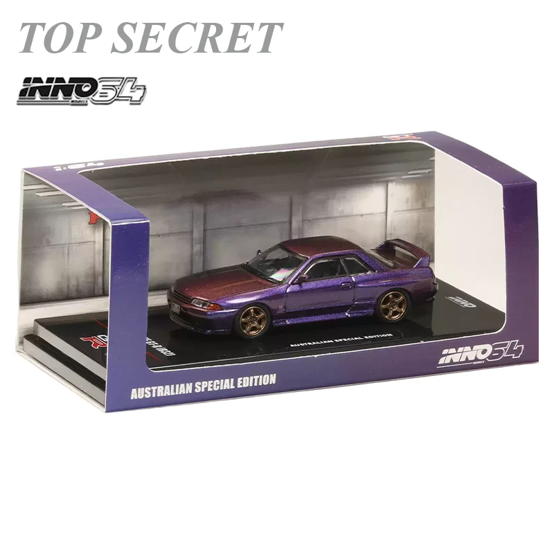 INNO 1:64 Nissan GT-R R32 Australia Limited Edition Diecast Model Car Toy Collectible Gift Decoration
INNO 1:64 Nissan GT-R R32 Australia Limited Edition Diecast Model Car Toy Collectible Gift Decoration