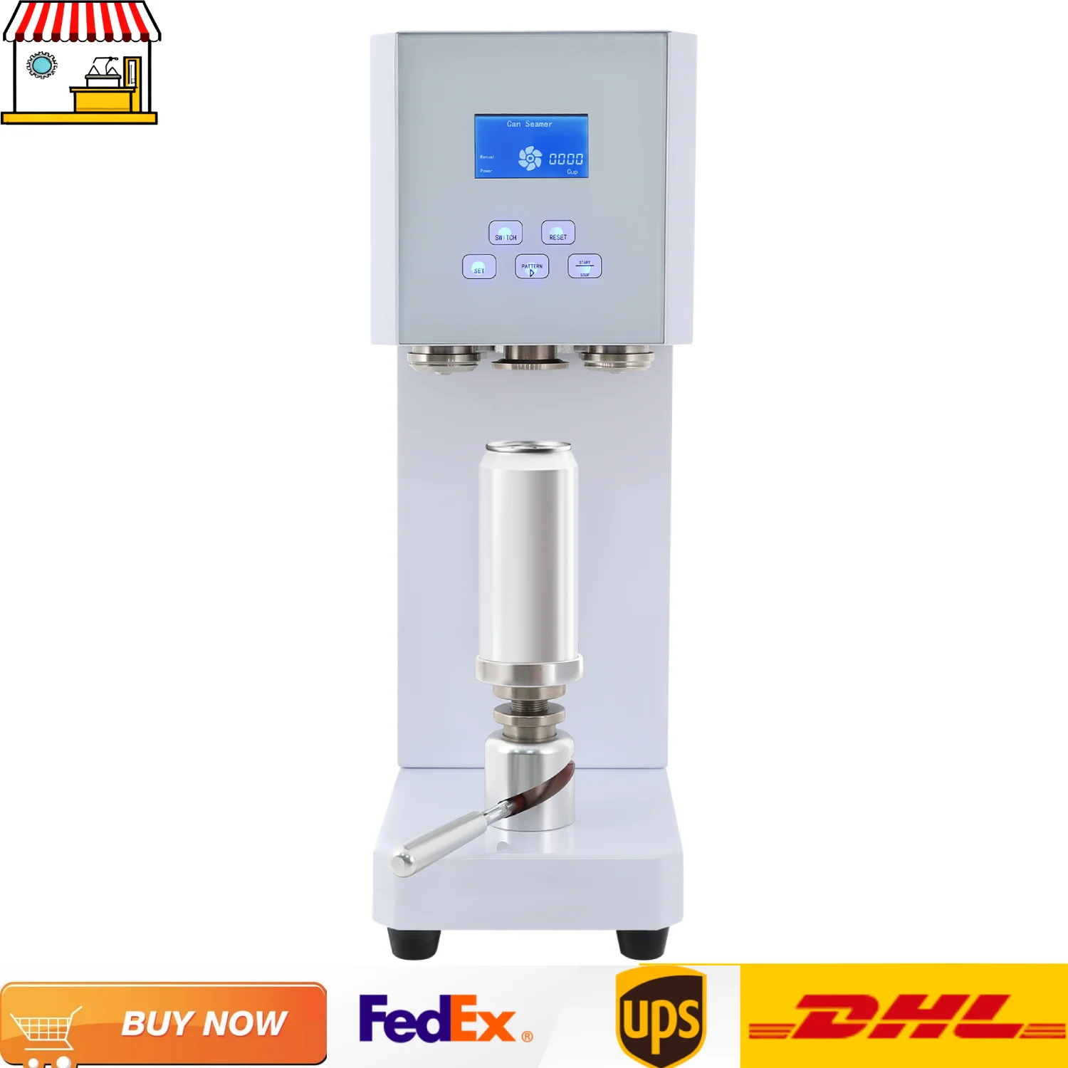 Интеллектуальная машина для запечатывания консервных банок | Полуавтоматическая алюминиевая банка из ПЭТ диаметром 55 мм. | Уплотнитель банок для пивных напитков
Интеллектуальная машина для запечатывания консервных банок | Полуавтоматическая алюминиевая банка из ПЭТ диаметром 55 мм. | Уплотнитель банок для пивных напитков