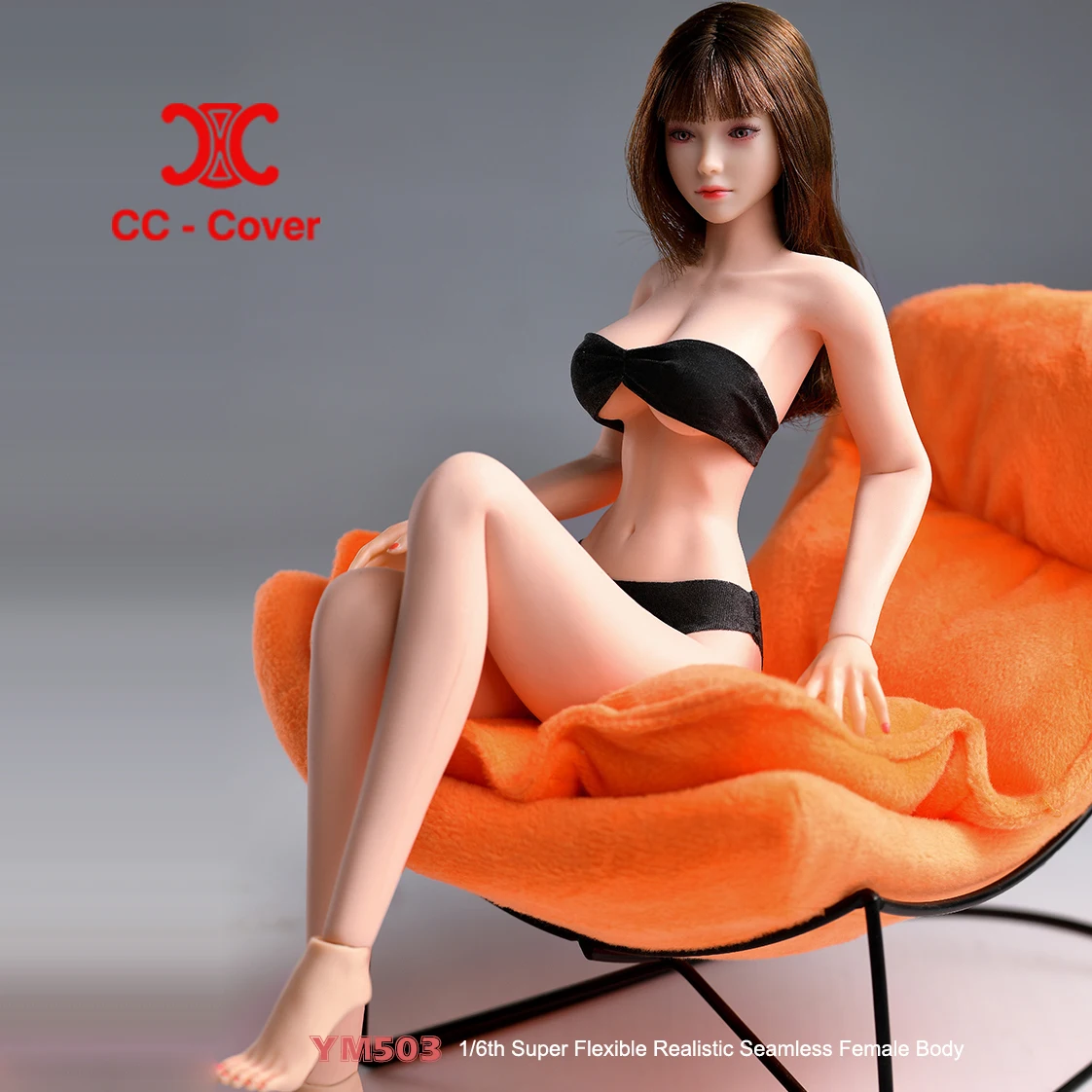 YM503 1/6 Platinum Silicone Wide Hips Slender Waist Large Breasts Body with Physiological Detail 12'' Female Action Figure Model
YM503 1/6 Platinum Silicone Wide Hips Slender Waist Large Breasts Body with Physiological Detail 12'' Female Action Figure Model