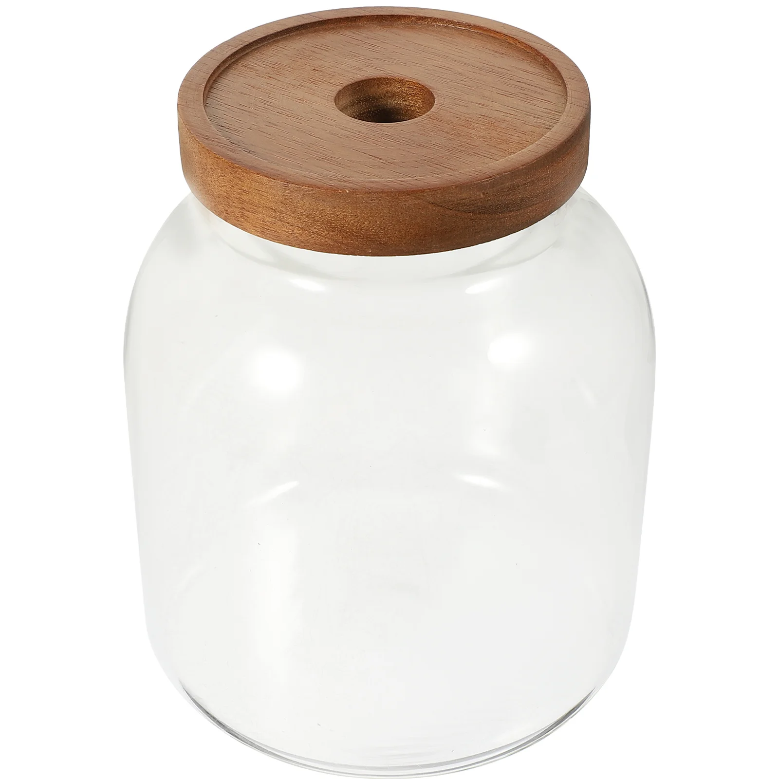 Airtight Food Canister Glass Storage Jar with Wood Lid Container for Tea Coffee Candies Dry Food Household
Airtight Food Canister Glass Storage Jar with Wood Lid Container for Tea Coffee Candies Dry Food Household