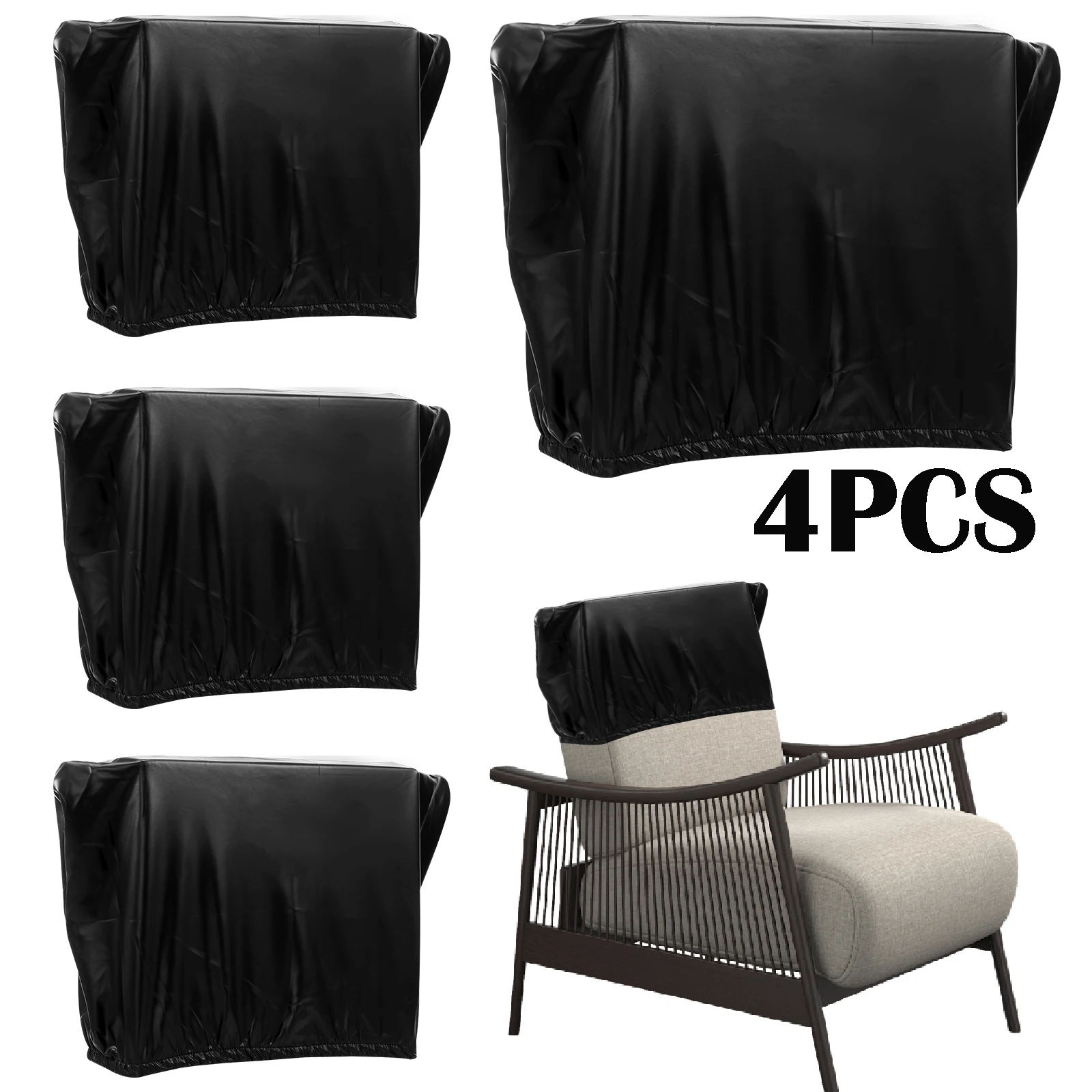 4 шт., задняя крышка стула, эластичный защитный чехол для спинки стула из искусственной кожи, защита для спинки, защита для столовой, офиса, бара для бара
4 шт., задняя крышка стула, эластичный защитный чехол для спинки стула из искусственной кожи, защита для спинки, защита для столовой, офиса, бара для бара