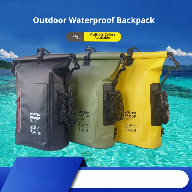 New 25l waterproof backpack for swimming, diving, outdoor, men's and women's hiking, fitness, beach storage bag
New 25l waterproof backpack for swimming, diving, outdoor, men's and women's hiking, fitness, beach storage bag
