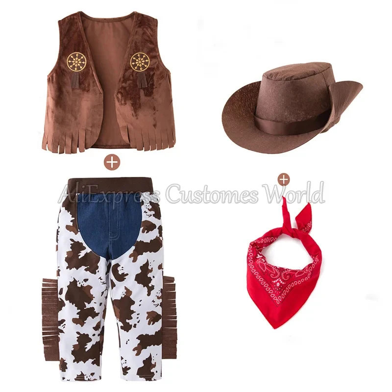 ✿2026✿Kids Cowboy Cowgirl Cosplay Costumes Halloween For Child Boys Gilrs Purim Cow Toddler Hats Roleplay Costume Party Fancy G✿
✿2026✿Kids Cowboy Cowgirl Cosplay Costumes Halloween For Child Boys Gilrs Purim Cow Toddler Hats Roleplay Costume Party Fancy G✿