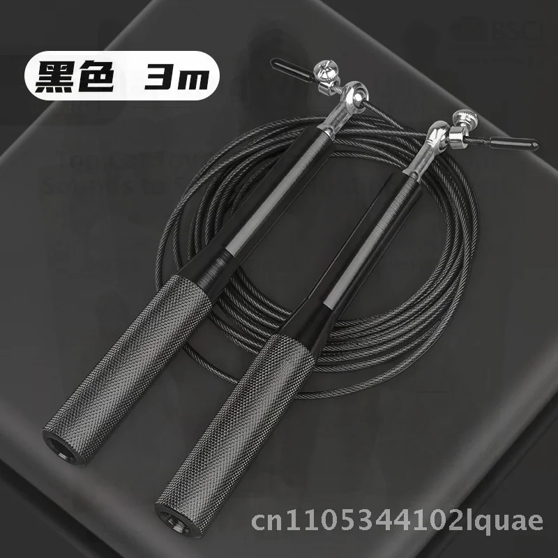 Professional Aluminum Alloy Speed Skipping Rope with Universal Bearing for Physical Exercise And Fitness Training Black Red Blue
Professional Aluminum Alloy Speed Skipping Rope with Universal Bearing for Physical Exercise And Fitness Training Black Red Blue