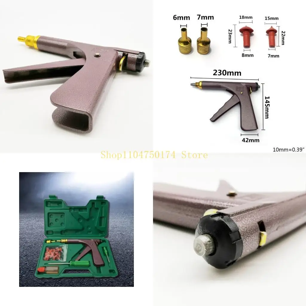Комплект для ремонта шин, комплект заглушек для тяжелых условий эксплуатации для автомобиля/грузовика/трактора/прицепа, лидер
Комплект для ремонта шин, комплект заглушек для тяжелых условий эксплуатации для автомобиля/грузовика/трактора/прицепа, лидер