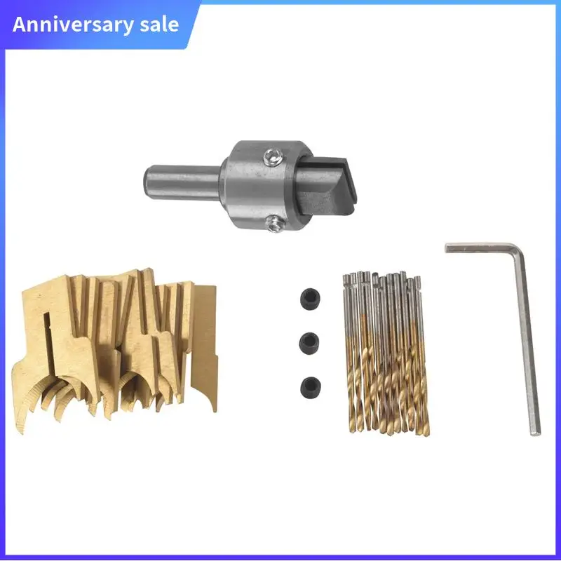 AD23-24Pcs Metal Ball Knife Woodworking Tools Wooden Beads Drill Rotary Bead Molding 6-25Mm
AD23-24Pcs Metal Ball Knife Woodworking Tools Wooden Beads Drill Rotary Bead Molding 6-25Mm