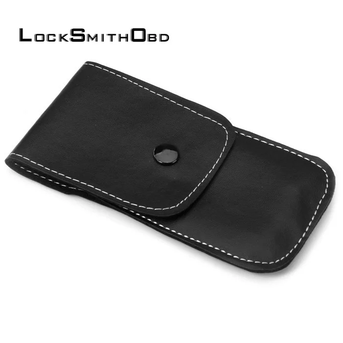 LOCKSMITHOBD LISU 12IN1 Full Set Lock Repair Set For Padlock With Small Keyways Professional Locksmith tools with Leather Case
LOCKSMITHOBD LISU 12IN1 Full Set Lock Repair Set For Padlock With Small Keyways Professional Locksmith tools with Leather Case