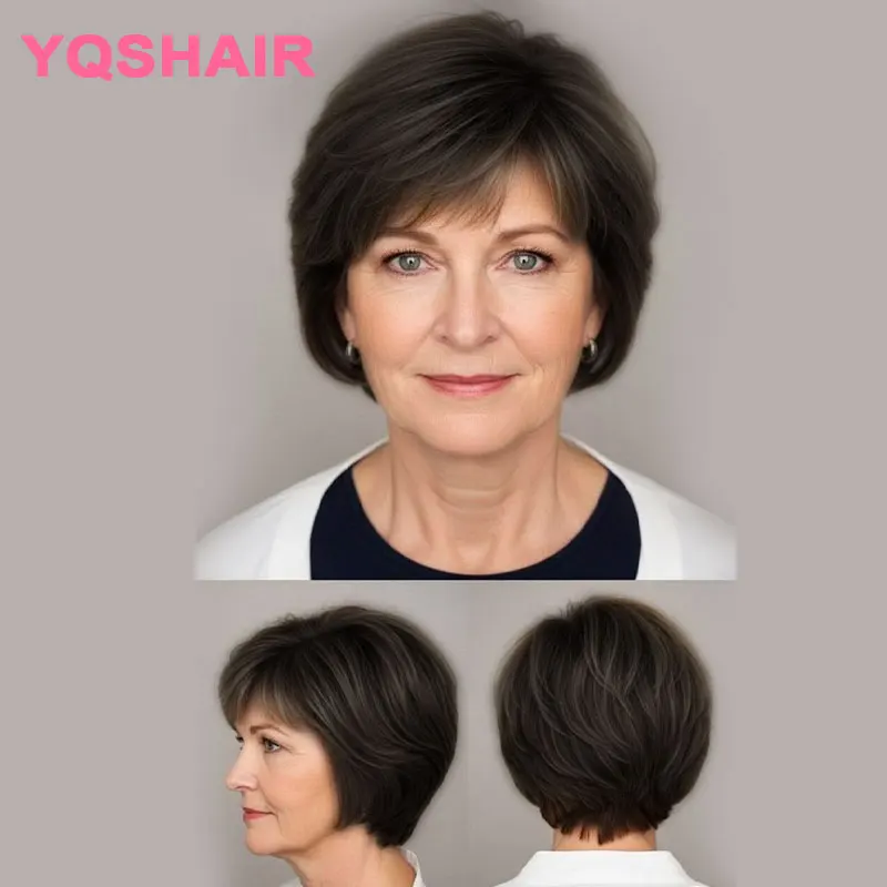 100% Real Human Hair Wig Short Pixie Cut Wigs for Women, Breathable Cap Natural Hairline, Glueless Full Head Wigs for Daily Wear
100% Real Human Hair Wig Short Pixie Cut Wigs for Women, Breathable Cap Natural Hairline, Glueless Full Head Wigs for Daily Wear