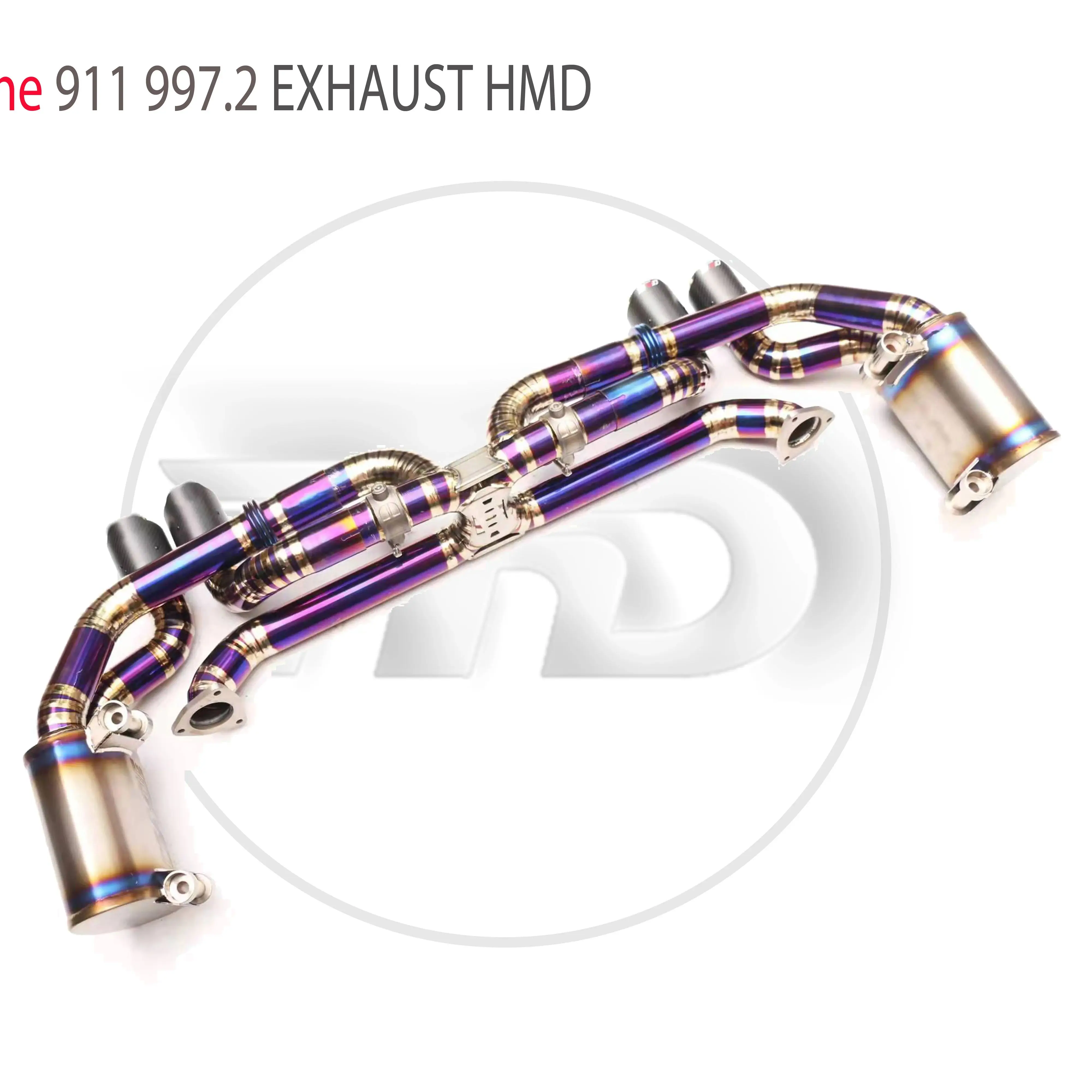 HMD Titanium Alloy Exhaust Pipe Manifold Downpipe is Suitable for Porsche 911 997.2 Auto Modification Electronic Valve Muffler
HMD Titanium Alloy Exhaust Pipe Manifold Downpipe is Suitable for Porsche 911 997.2 Auto Modification Electronic Valve Muffler