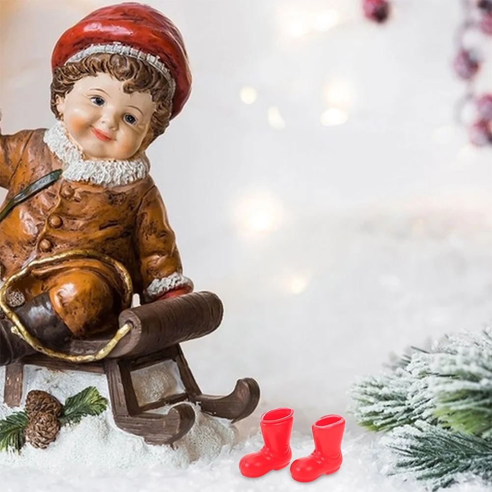 100pcs Christmas Miniature Boots, Mini Xmas Santa Boots Mini Santa Claus Shoes for Dollhouse DIY Christmas Table Centerpiece
100pcs Christmas Miniature Boots, Mini Xmas Santa Boots Mini Santa Claus Shoes for Dollhouse DIY Christmas Table Centerpiece