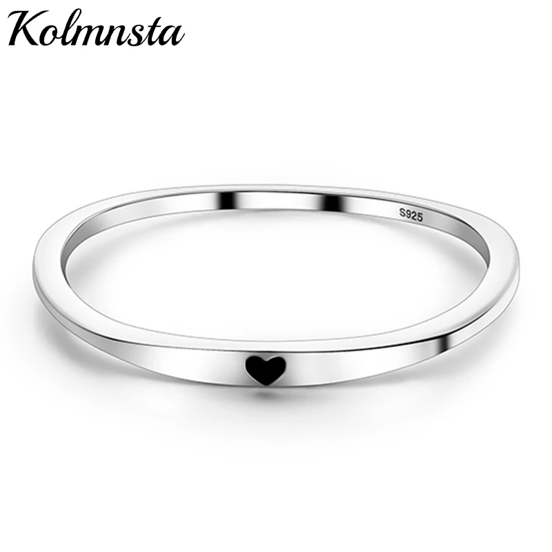 Kolmnsta 100% 925 Sterling Silver Elegant Simple Love Heart Rings For Women Accessories Wedding Party Jewelry Birthday Gifts
Kolmnsta 100% 925 Sterling Silver Elegant Simple Love Heart Rings For Women Accessories Wedding Party Jewelry Birthday Gifts