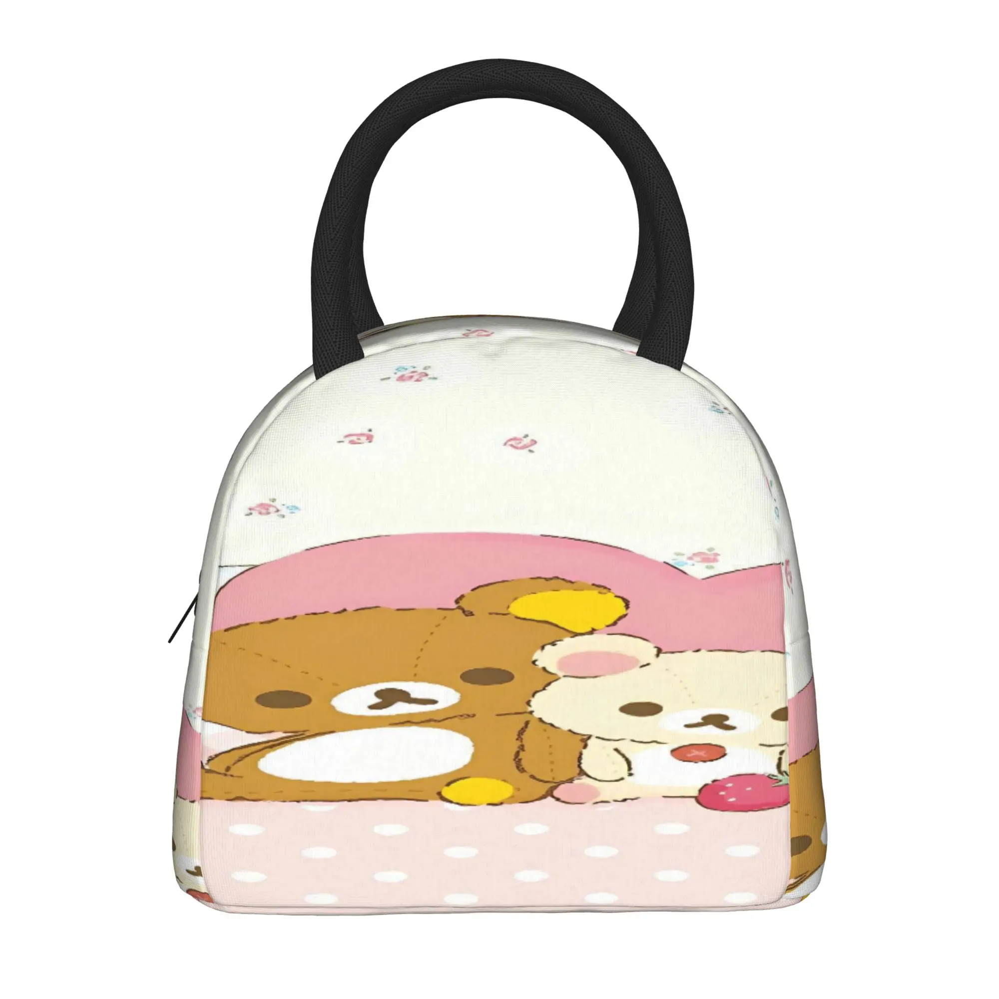 Rilakkuma Lunch Bag Aesthetic Lunch Box Office Portable Tote Food Bags For Women Oxford Print Cooler Bag
Rilakkuma Lunch Bag Aesthetic Lunch Box Office Portable Tote Food Bags For Women Oxford Print Cooler Bag
