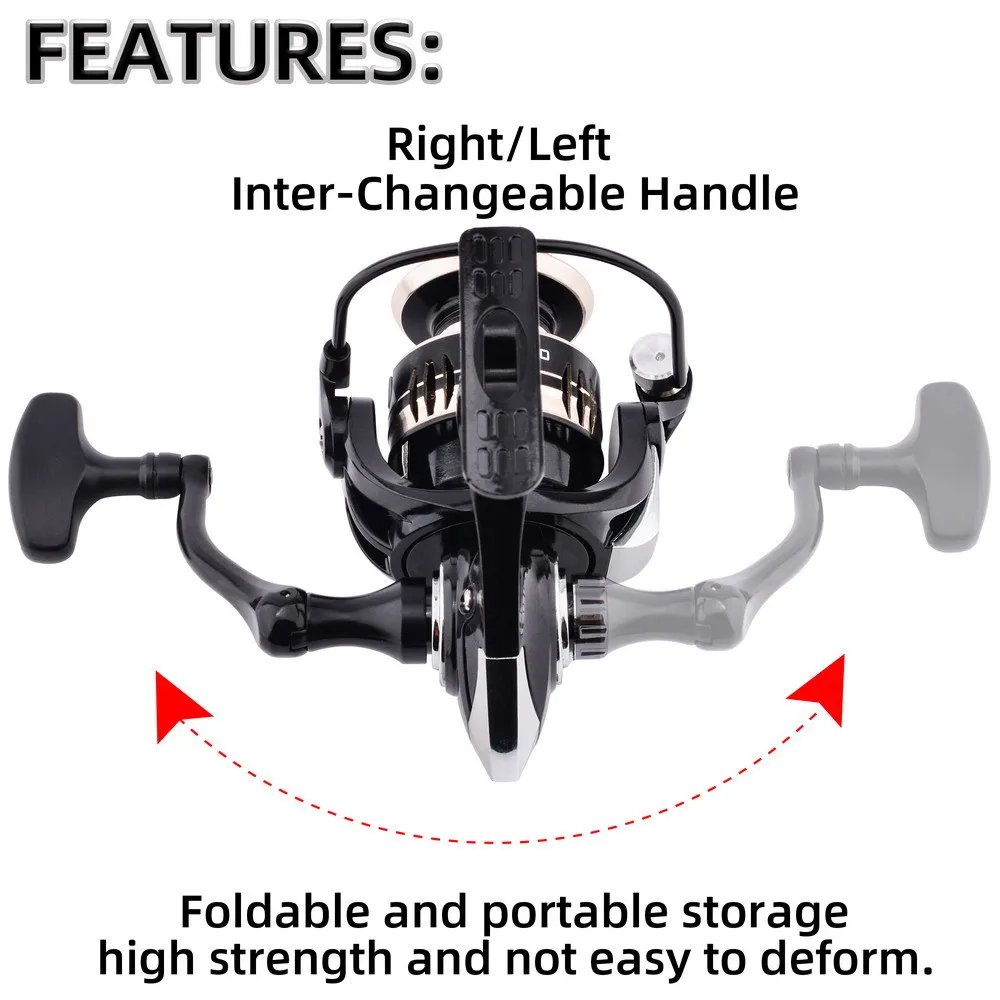 New Hot Light Weight All Metal Long Cast Spinning Reels Surf Rod Lure Saltwater Freshwater Ultra Smooth Bass Perch Trout Tackles
New Hot Light Weight All Metal Long Cast Spinning Reels Surf Rod Lure Saltwater Freshwater Ultra Smooth Bass Perch Trout Tackles