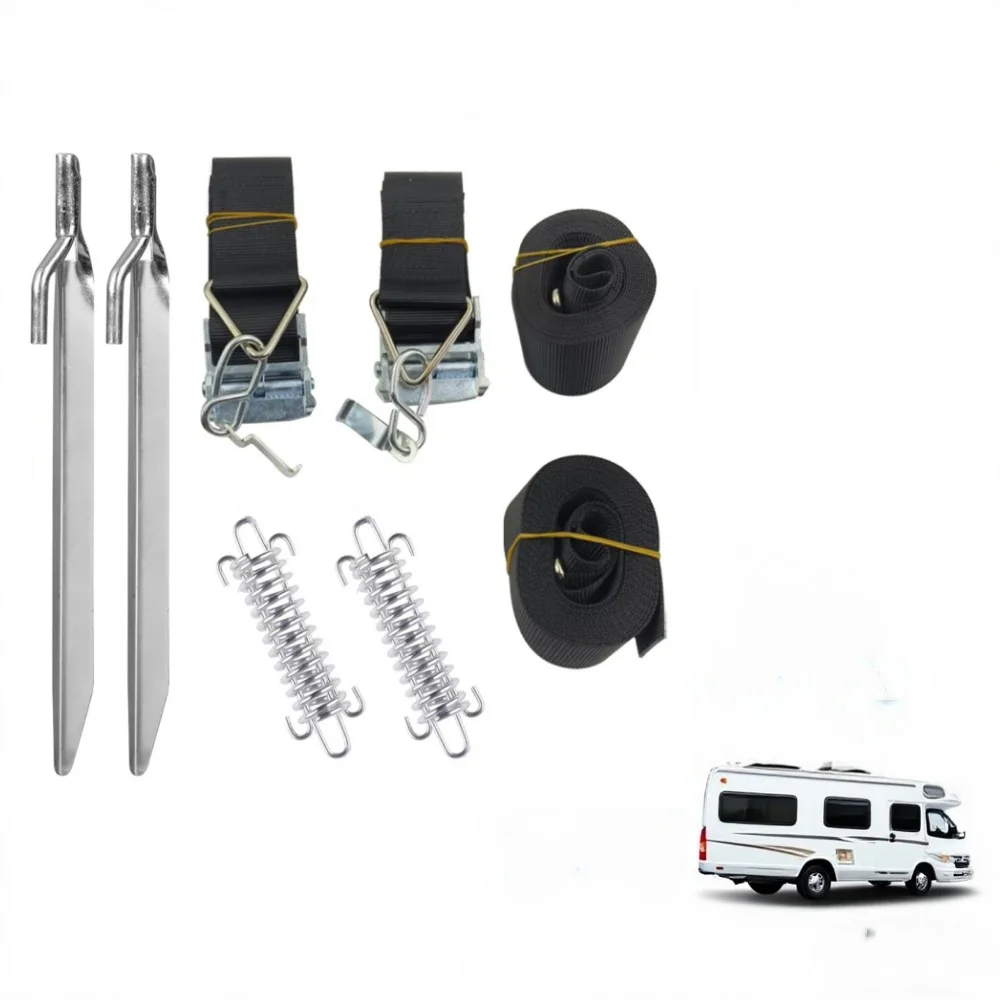 1set Fixed Strap For Thule Sunshade Windproof Fixed Strap Caravan Motorhome Storm Wind Set Easy To Install
1set Fixed Strap For Thule Sunshade Windproof Fixed Strap Caravan Motorhome Storm Wind Set Easy To Install