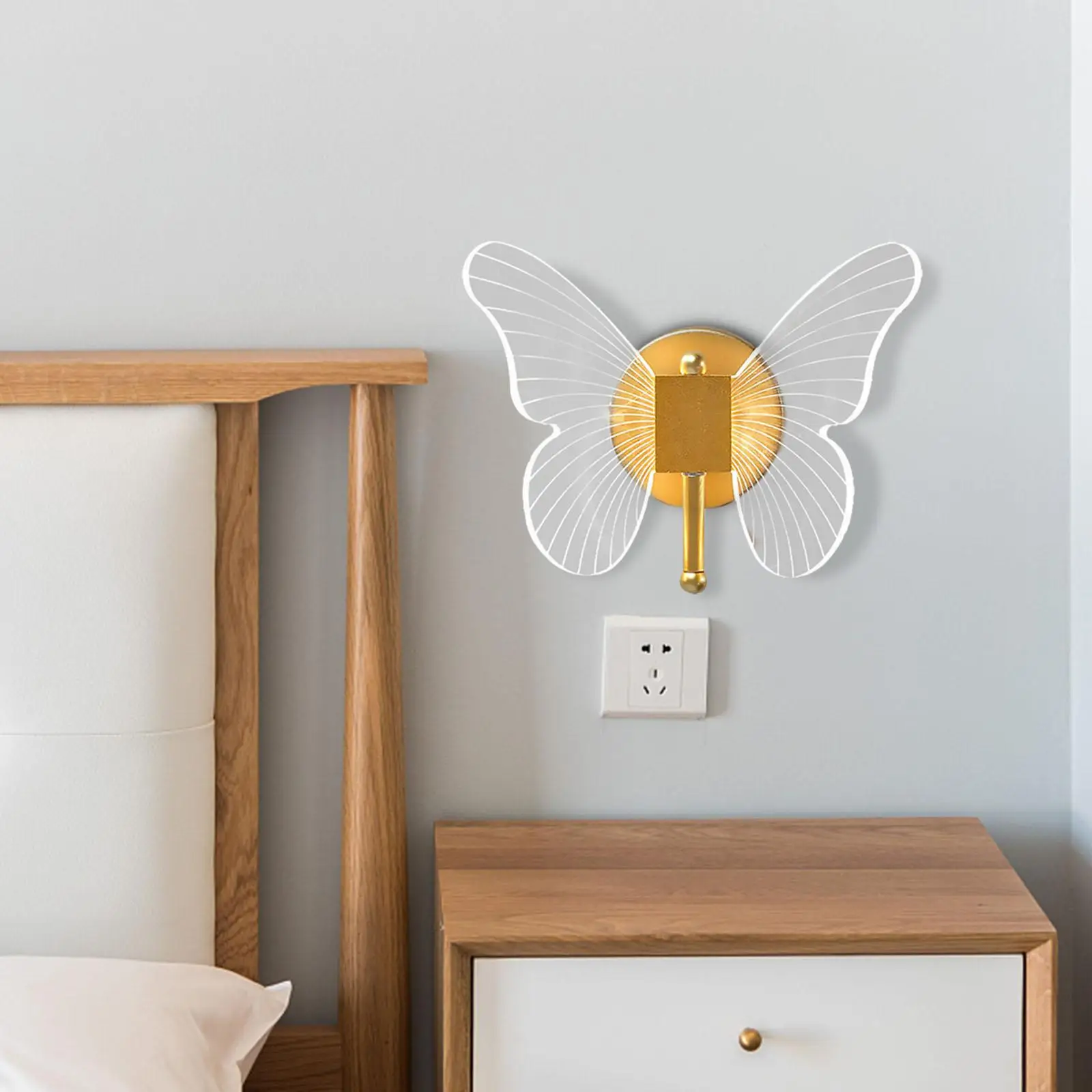 Nordic Butterfly Wall Sconce for Home Bedroom Stair Hallway Corridor LED Lamp Decor
Nordic Butterfly Wall Sconce for Home Bedroom Stair Hallway Corridor LED Lamp Decor