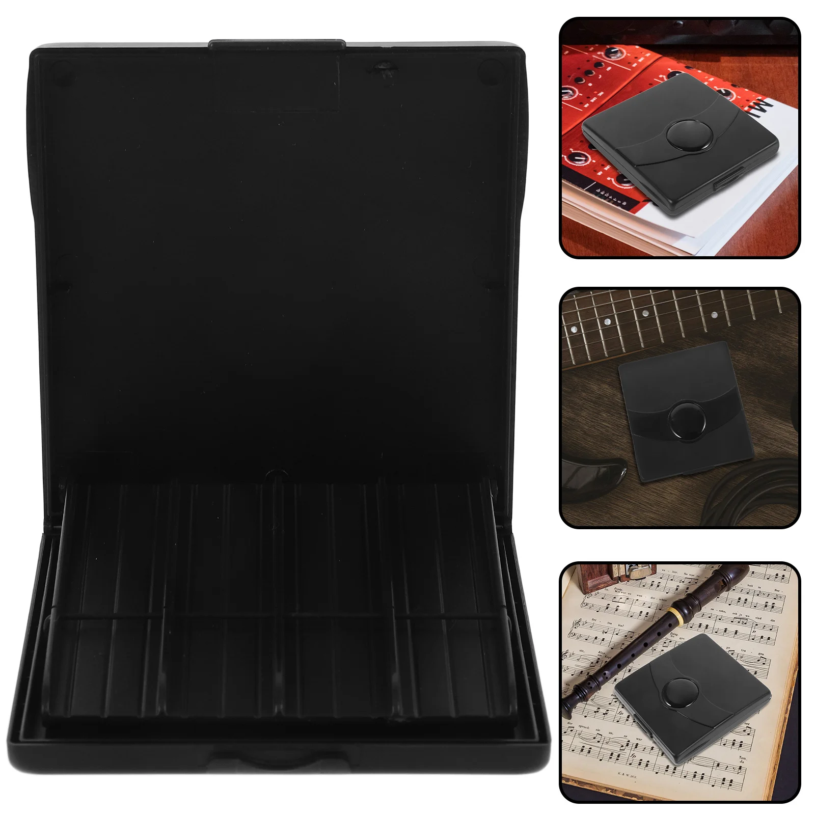 Oboe Reed Box Abs Portable Double Layer Storage Holder Waterproof Moisture Proof For Oboe Players Instrument Accessory
Oboe Reed Box Abs Portable Double Layer Storage Holder Waterproof Moisture Proof For Oboe Players Instrument Accessory