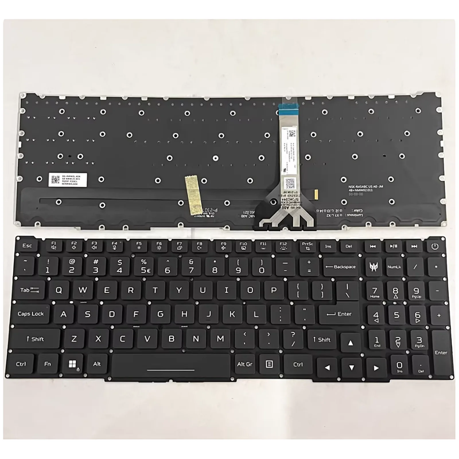 RU US layout for Acer Predator Helios Neo 16 PHN16-71 PHN16-72 N22Q22 Laptop keyboard
RU US layout for Acer Predator Helios Neo 16 PHN16-71 PHN16-72 N22Q22 Laptop keyboard