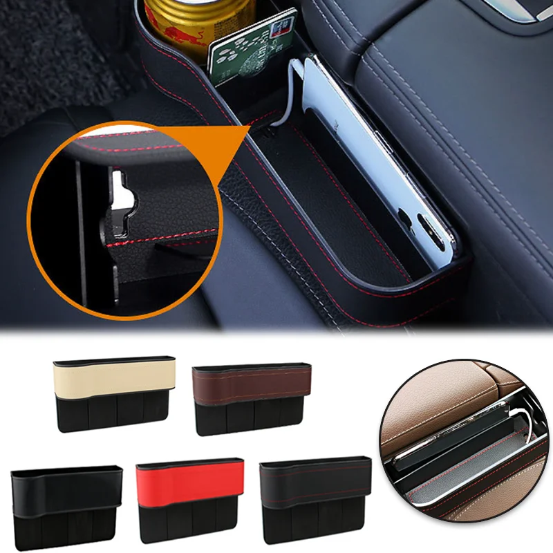 Leather Car Seat Gap Organizer Multifunction Console Crevice Filler Side Storage Box with Cup Holder Car Interior Storage Pocket
Leather Car Seat Gap Organizer Multifunction Console Crevice Filler Side Storage Box with Cup Holder Car Interior Storage Pocket