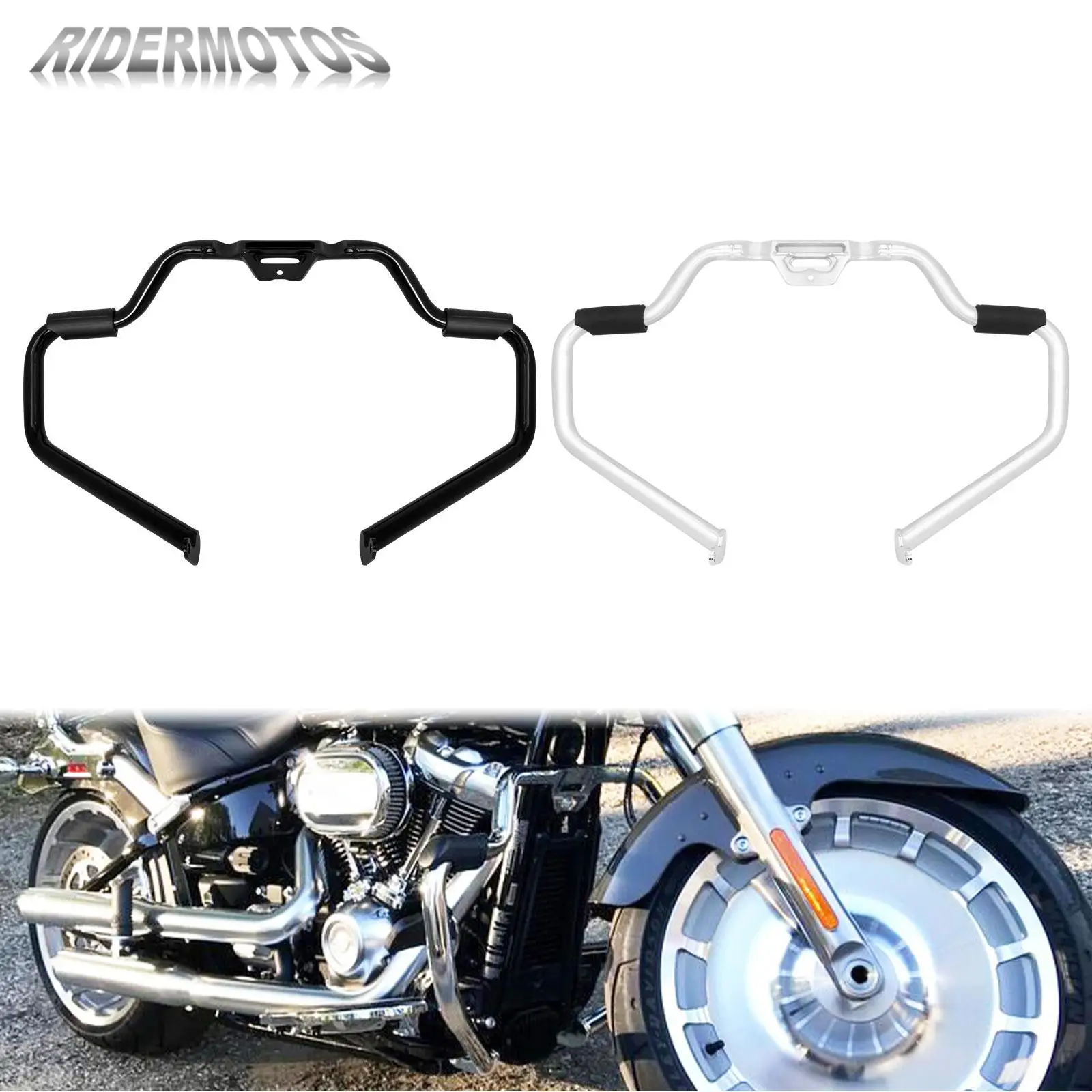 Motorcycle Engine Guard Crash Bar Chrome Black For Harley Softail Low Rider Breakout Heritage Classic FLHC FXLR FLSB 2018-2020
Motorcycle Engine Guard Crash Bar Chrome Black For Harley Softail Low Rider Breakout Heritage Classic FLHC FXLR FLSB 2018-2020