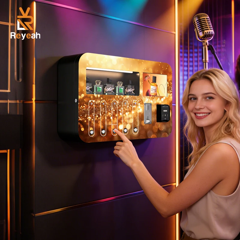Smart Perfume Vending Machine 24/7 Self Service Wall Mounted Perfume Spray Vending Machines for Gyms Nightclubs Clubs
Smart Perfume Vending Machine 24/7 Self Service Wall Mounted Perfume Spray Vending Machines for Gyms Nightclubs Clubs