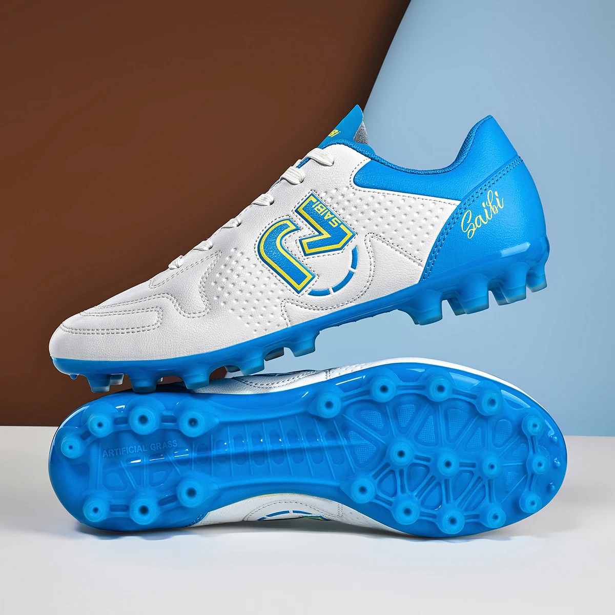 Reliable Quality AG FG Football Boots PU Breathable Fabric Upper TPU Anti-slip Long Studs Sole Kids Teenager Sports Boots
Reliable Quality AG FG Football Boots PU Breathable Fabric Upper TPU Anti-slip Long Studs Sole Kids Teenager Sports Boots