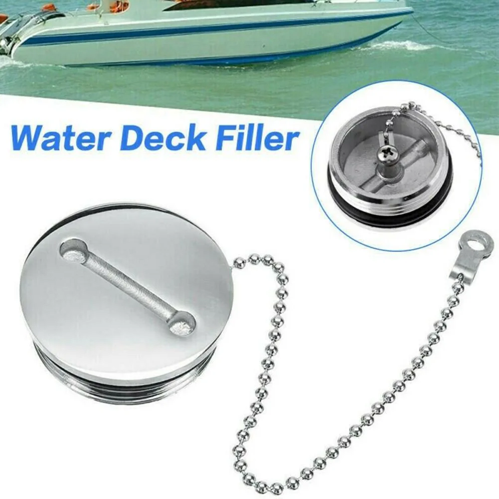 Boat Deck Fill Filler Replacement Deck Fill Cap Cap And Chain Stainless Steel Fuel Water Gas 4.5*4.5*1.6cm Silver
Boat Deck Fill Filler Replacement Deck Fill Cap Cap And Chain Stainless Steel Fuel Water Gas 4.5*4.5*1.6cm Silver