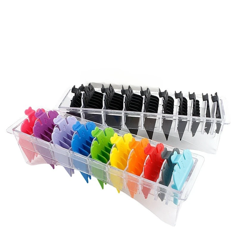 10Pcs/Set Hair Clipper Limit Comb Guide Limit Comb Trimmer Guards Attachment Universal For Hairdressing Salon And Family
10Pcs/Set Hair Clipper Limit Comb Guide Limit Comb Trimmer Guards Attachment Universal For Hairdressing Salon And Family