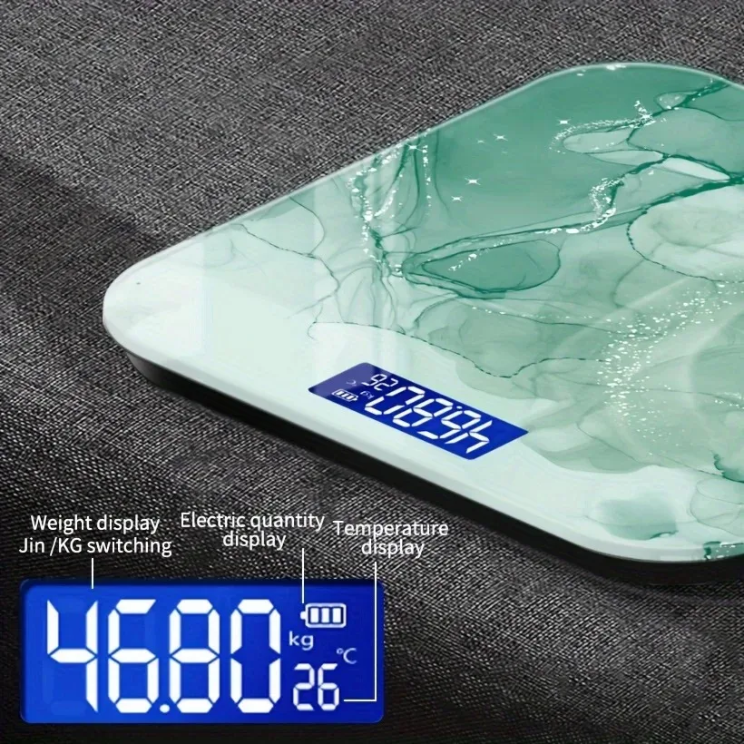 Body Scales Tempered Aesthetics Glass Electronic Smart Scale Square Household Daily Health Scale For Bathroom Accessories
Body Scales Tempered Aesthetics Glass Electronic Smart Scale Square Household Daily Health Scale For Bathroom Accessories
