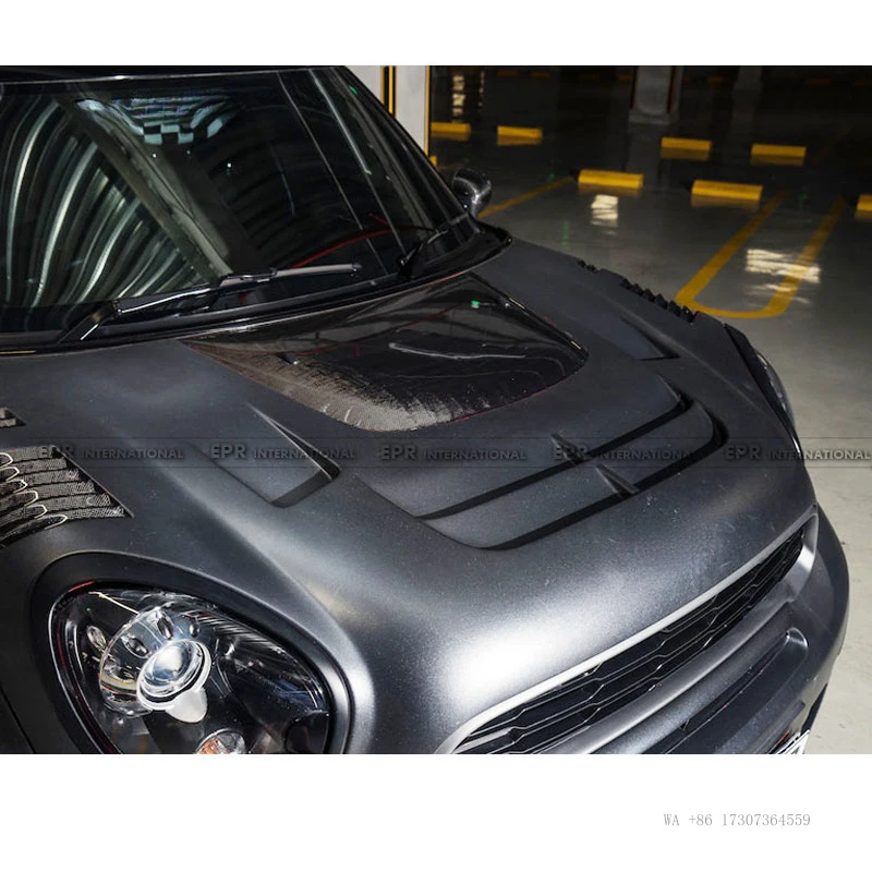 Hot for Mini R60 Countryman Duell car carbon fiber body kit modified with AG engine hood
Hot for Mini R60 Countryman Duell car carbon fiber body kit modified with AG engine hood