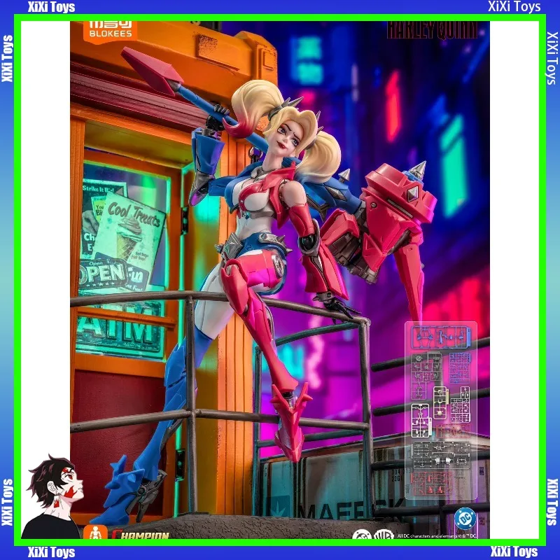 Original Blokees Champion Class 04 - Harley Quinn Action Figures Poseable Model Kits Ornaments Collect Toys Boys Gifts
Original Blokees Champion Class 04 - Harley Quinn Action Figures Poseable Model Kits Ornaments Collect Toys Boys Gifts