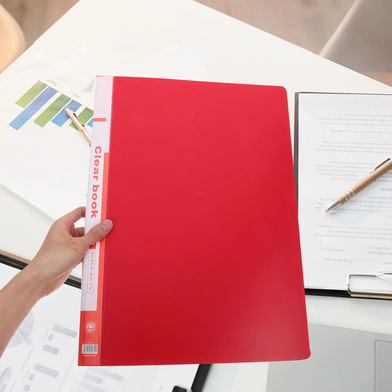 Presentation Book File Organizer Clear Sleeve Portfolio Folder Document Protector for Artwork Music Sheets Drawing
Presentation Book File Organizer Clear Sleeve Portfolio Folder Document Protector for Artwork Music Sheets Drawing