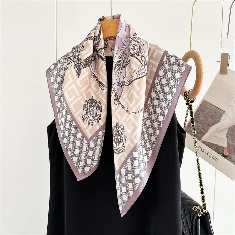 Women Small Soft Scarf 65CM Women Square Silk Bandanas Hair Neck Scarves Accessories Women Foulard Femme 65cm*65cm
Women Small Soft Scarf 65CM Women Square Silk Bandanas Hair Neck Scarves Accessories Women Foulard Femme 65cm*65cm
