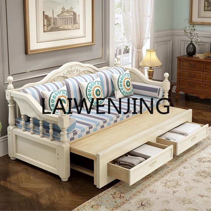 SF1 American-Style Solid Wood Sofa Bed Foldable Double Multi-Functional Sitting and Lying Foldable Bed
SF1 American-Style Solid Wood Sofa Bed Foldable Double Multi-Functional Sitting and Lying Foldable Bed